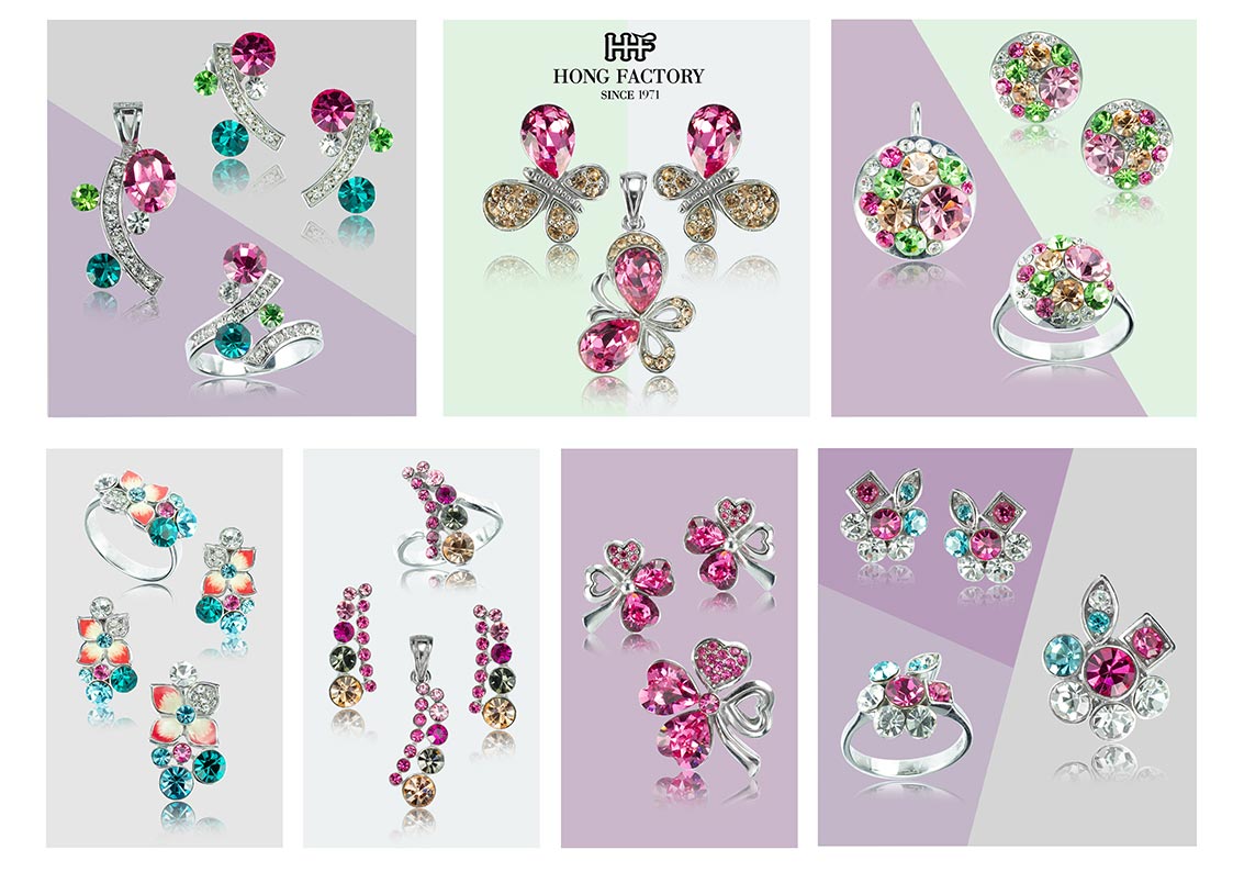 Silver Jewelry with swarovski